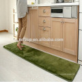 100% polyester microfiber kitchen set funny rug